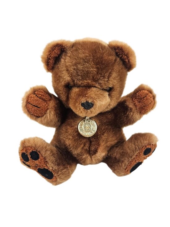 Dan Dee Other - Dan Dee Bear Plush Collector's Choice Brown Stuffed Animal 10in Gold Tag Toy